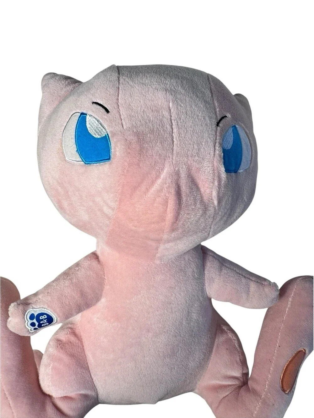 Build A Bear Pink Pokemon MEW Plush Stuffed Animal Retired Pink Original 151
